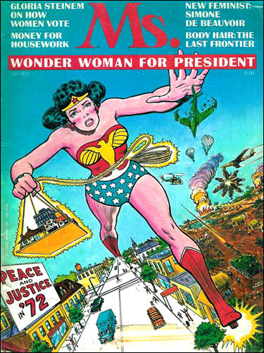 Illustration for article titled The brief adventures of Wonder Woman, rock star